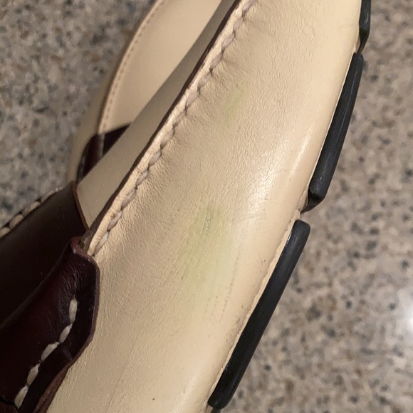 $849.00 !! PRADA MEN'S LUXURY COMBO COLOR LEATHER LOAFERS SHOES MARKED SIZE 10.5 - Picture 7 of 14